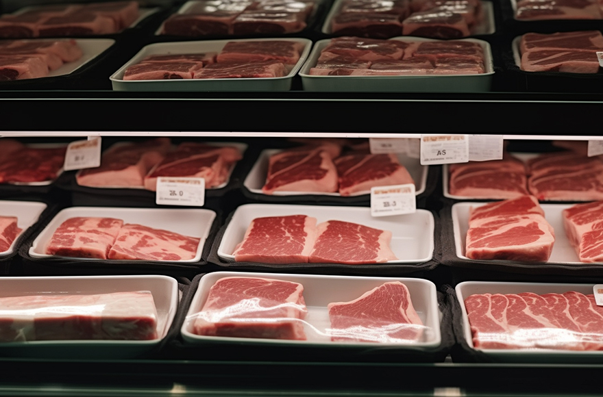 食肉産業用真空包装機