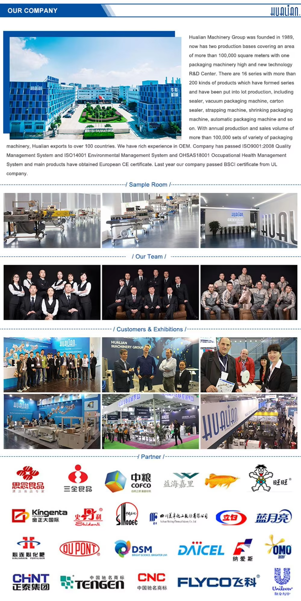 Hualian Machinery Group Companyはじめに