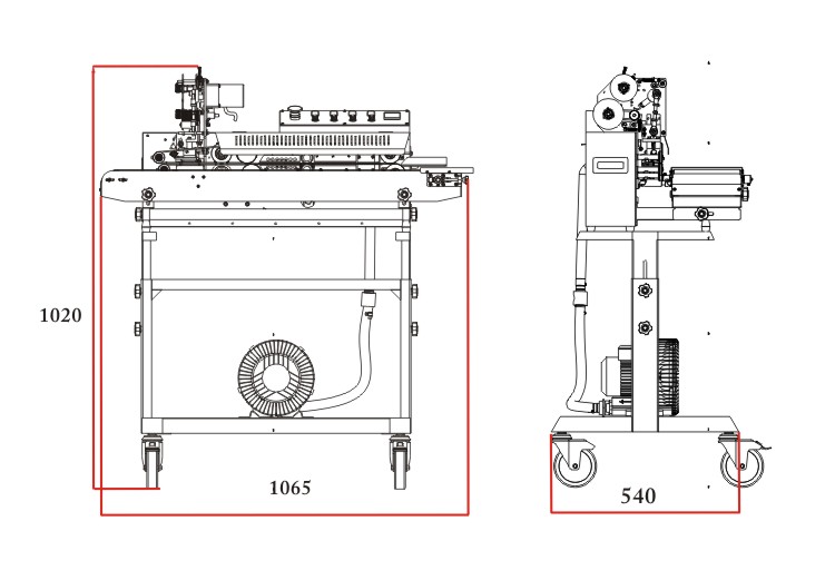 4 FRSC-1010III尺寸图