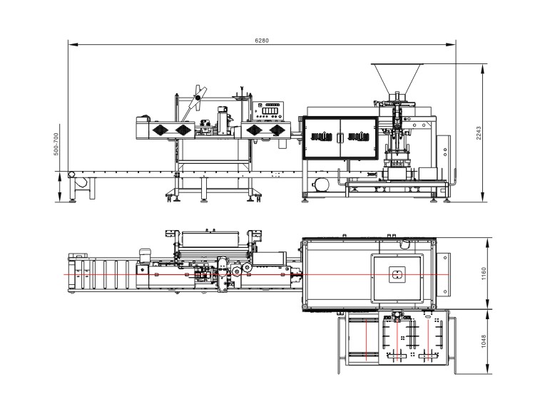 XSGF-400DSの図